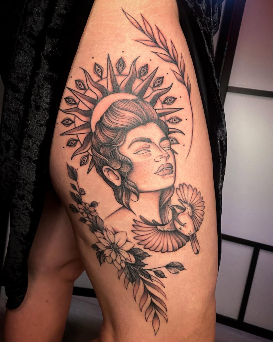 Tattoo — The Mother Gaia 🌿 voor @tessezwijnenburg door @deugniet_tattoo #tattoos #tattoo